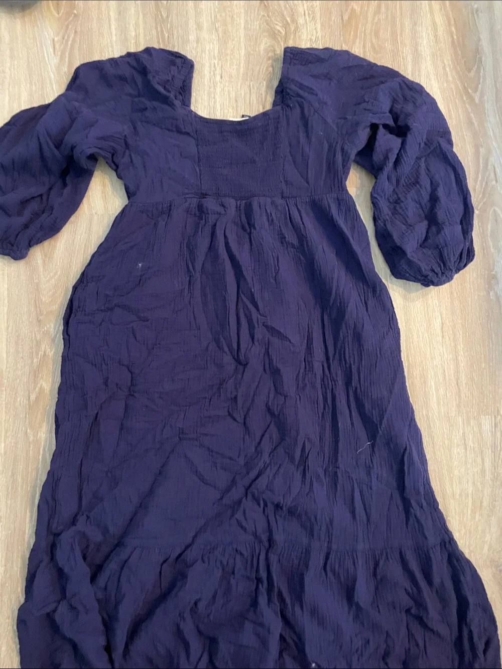 Universal Thread Deep Navy Scoop Neck Maxi Dress - Picture 3 of 4